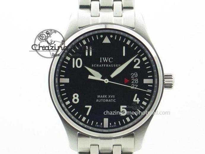 MIROTIME 0209 Da Vinci IW356601 SS TW 1:1 Best Edition Blue Dial On Black Leather Strap A Durable 7239